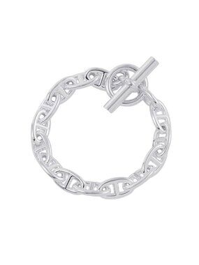 Hermes Bracelet Chaine D'ancre GM 15 Links Silver